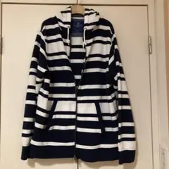★お値下げ★ストライプフード付きパーカー caribbean joe