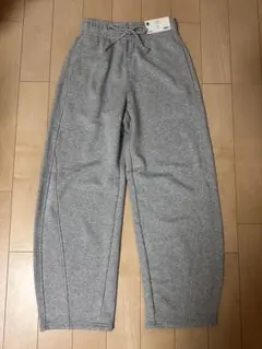 GUスウェットバレルレッグパンツS 新品未使用