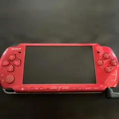 SONY PSP-3000 レッド 本体(箱・説明書・充電器付き)