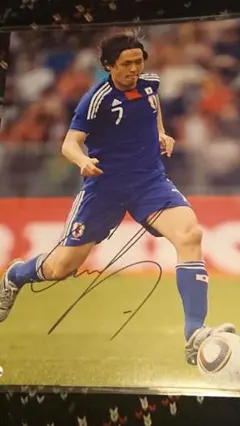 Umbro Panasonic 遠藤保仁選手 サイン入りジャージ M-L サイン入り】遠藤保仁 ガンバ大阪 ユニフォーム 2011 - メルカリ
