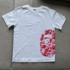 BAPE KIDS Tシャツ ピンクカモ柄140cm正規品のサムネイル