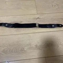 断捨離中‼️黒の合成皮革と布ベルト