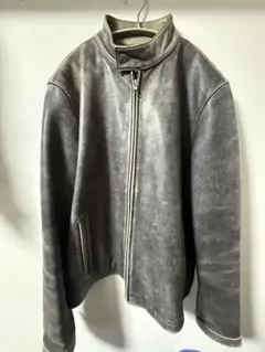 Wind Armor グレー レザー ジャケット
