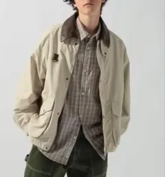 ライトハンティングブルゾン　M オフホワイト