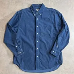 KANSAI JEANS コーデュロイ長袖シャツ　M