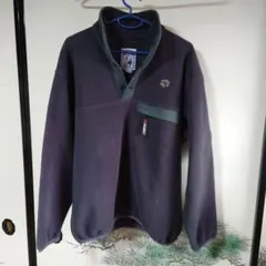 Wolfskin フリース ハーフジップ グレー