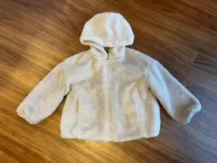 コムサイズム　フード付きボアジャケット120A