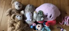 カービィ・ミッキー・トトロなどのキャラクターぬいぐるみ