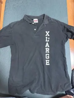 XLARGE ポロシャツ ダークグレー Lサイズ