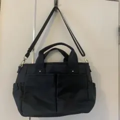 イッツデモ撥水10ポケ2WAYトートバッグ