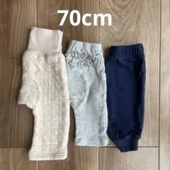 カーターズ ふたふた ベビーパンツ レギンス 3本セット 70 まとめ売り