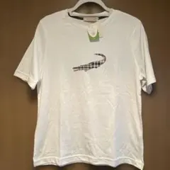 未使用タグ付　クロコダイルタータン プリントTシャツ レディースLサイズのサムネイル