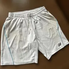 YONEX ハーフパンツ Lサイズ ホワイト ユニセックス メンズ テニス