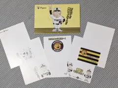 阪神タイガース ポストカード 5枚セット