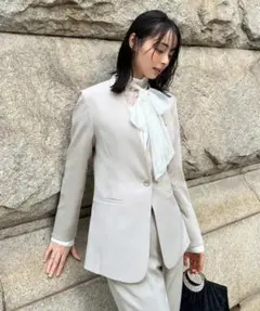 RUIRUEBOUTIQUE スタイリッシュビジネススーツパンツセット Fセット