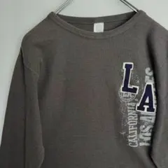 ACTIVA 長袖シャツ ロンT サーマルシャツ グレー メンズL