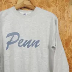 PENN ペンシルバニア大学 カレッジスウェット トレーナー グレー　フリー