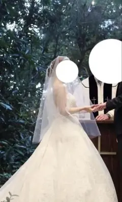 mirrormirror ウェディングベール　80センチ