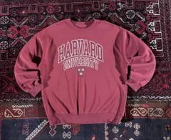 g*p様 USA古着 カレッジロゴ スウェット トレーナー バーガンディ L