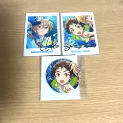 あんスタ　10周年 展示会　ぱしゃっつ　缶バッジ　天満光　真白友也