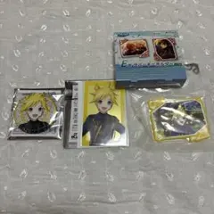 ☆未使用☆プロセカ 鏡音レン キーホルダー カード 缶バッジセット