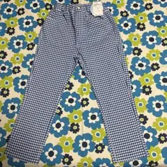 ムージョンジョン ストレッチパンツ 120センチ ギンガムチェック