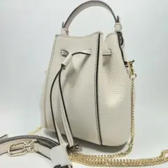 【極美品】FURLA フルラ ミアステラ 現行ロゴ 2way ショルダー バッグ