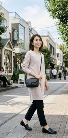 新品未使用品　バイファブリックチュニックワンピース