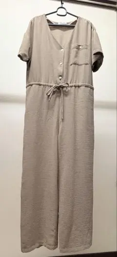 FREAK'S STORE ベージュオールインワン　M