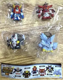 スーパーロボット大戦 Part3 ミニフィギュア　4種