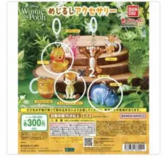 Winnie the Pooh プーさん めじるしアクセサリー 4個