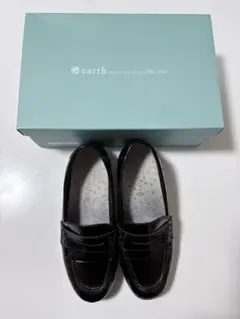 earth music&ecology★やわらかローファー✧₊⁎黒のサムネイル