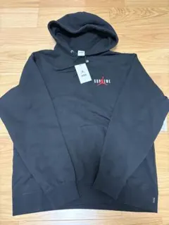 Supreme Jordan パーカー M 黒　セットアップ