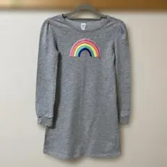 gapkids 140ワンピース グレー 綿100