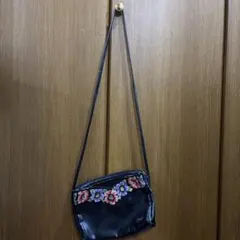 FEILER フェイラー 花柄 ショルダーバッグ ブラックのサムネイル