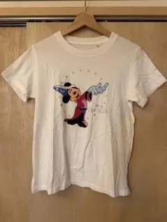 ユニクロ×ディズニー　ファンタジア　Tシャツ　魔法使いの弟子　ミッキー　プリント
