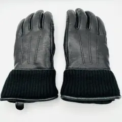 美品 カドヤ レザーグローブ WM 黒 防寒 冬用 バイク レディース 本革のサムネイル