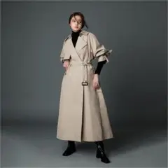 Stylevoice for xxx ドレス トレンチコート ロング ベージュ
