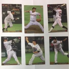 【入手困難!】calbee プロ野球チップス2015 カード6枚組 (読売巨人)