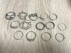シルバーリング　14個セット