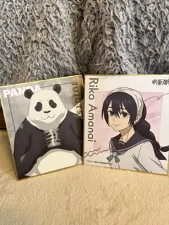 呪術廻戦 パンダ 天内理子 色紙