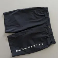 muta MARINE ムータマリン ハーフパンツ メンズ 半ズボン ゴルフ 黒