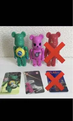 BE@RBRICK ベアブリック シリーズ3 フラッグ キュート ブラジル