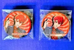 となりの坂田。浦島坂田船 ファンミ 大忘年会　「むしろWhy?」缶バッジ２個