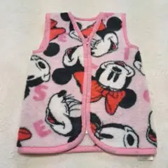 ミニーマウス フリース スリーパー ピンク