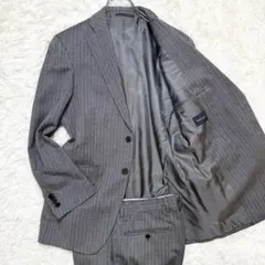 THE SUIT COMPANY✖️ANGELICO セットアップ 毛 ストライプ