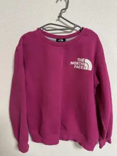 THE NORTH FACE ピンク トレーナー