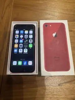 iPhone8 64GB RED 美品　箱付き