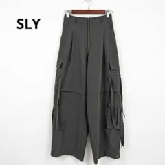 SLY KNEE ZIP CARGO PT 膝ジップ カーゴパンツ 1【美品】