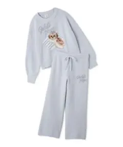 シーズージャガードプルオーバー＆ベビモコロングパンツセット